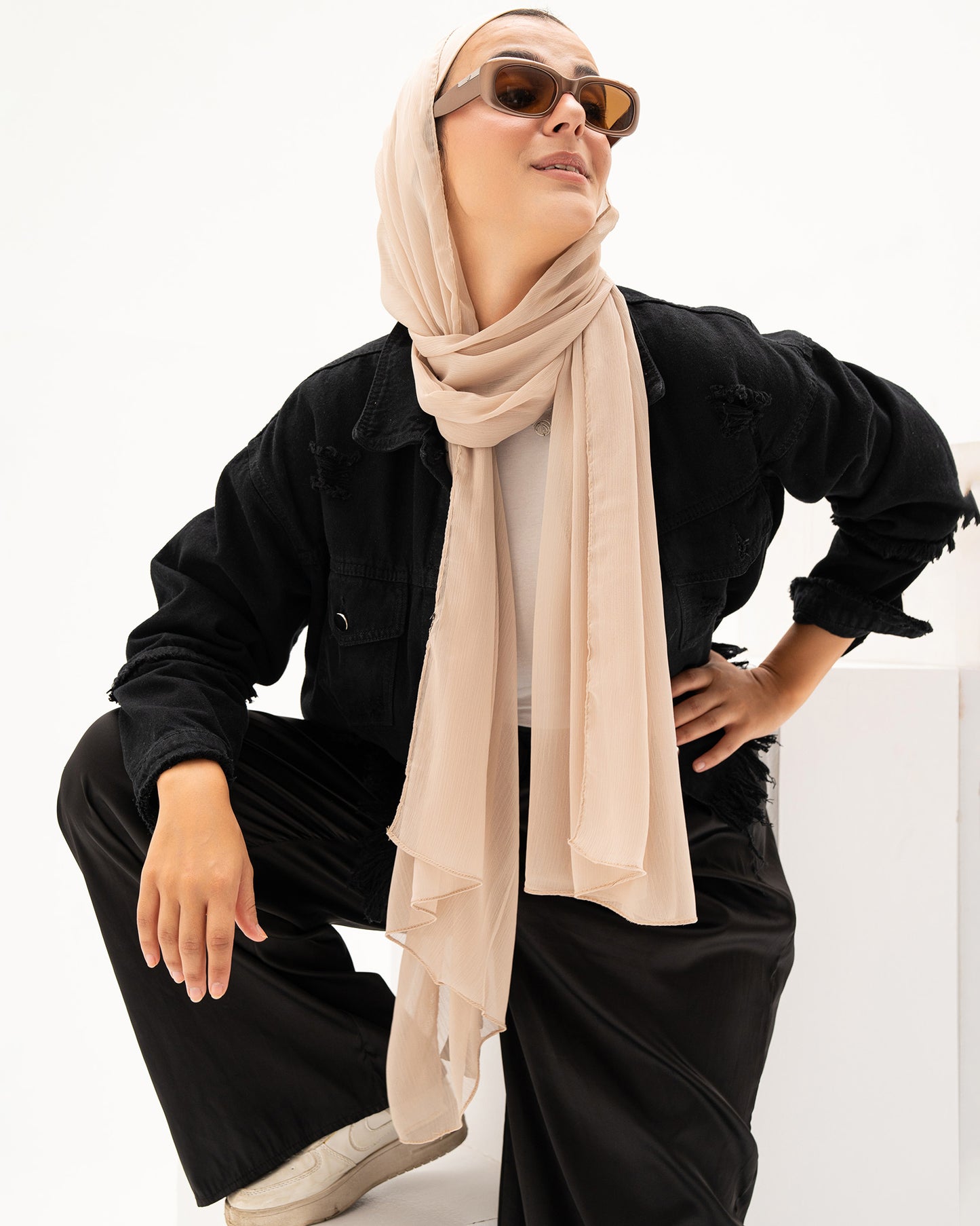 Sand Chiffon - Paige -