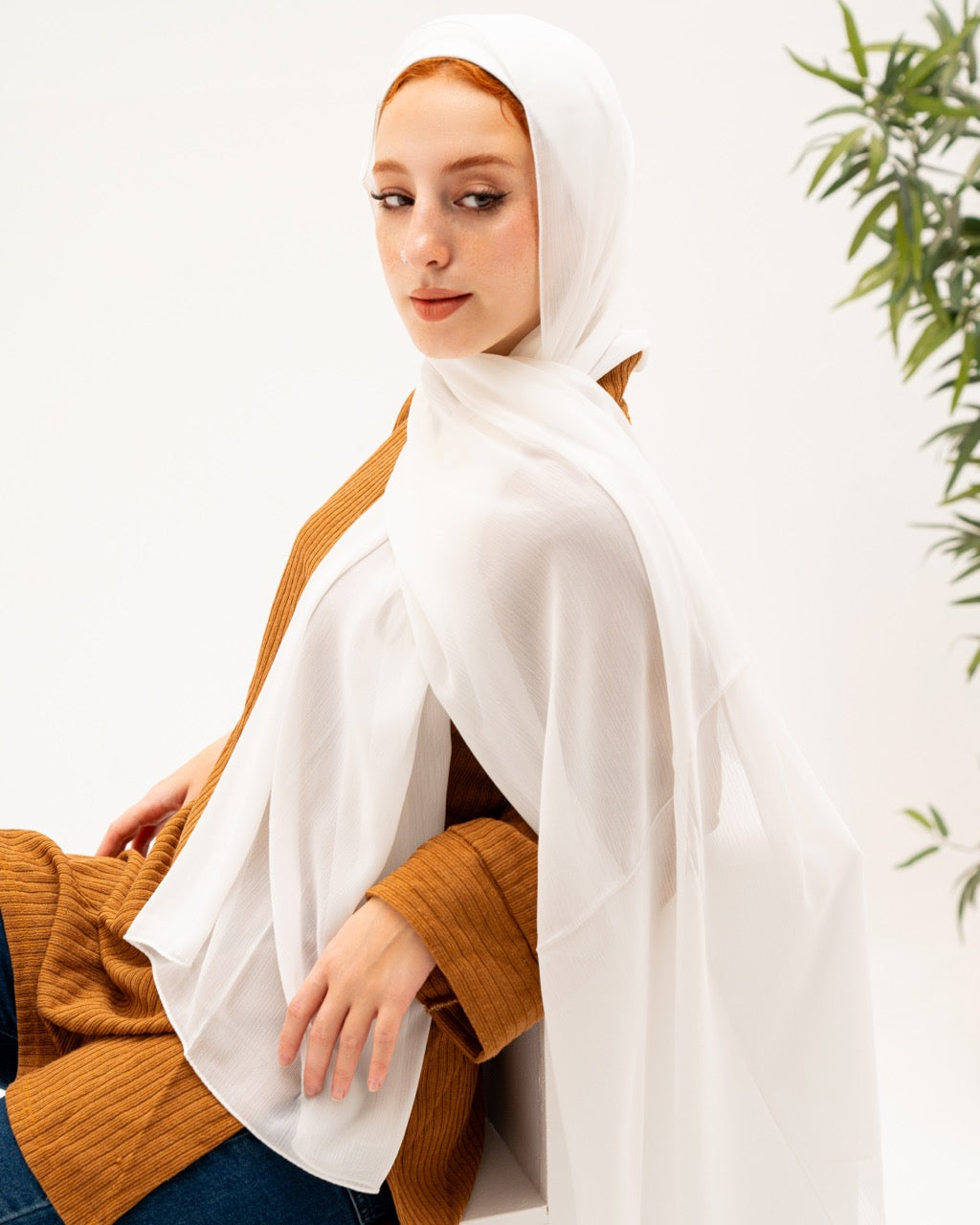 Sand Chiffon - Offwhite -